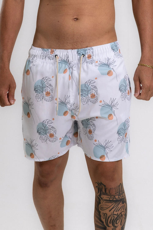 Short Elastano Aruba — Branco