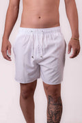 Short Elastano Branco — Branco