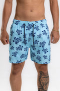 Short Elastano Búzios — Azul claro