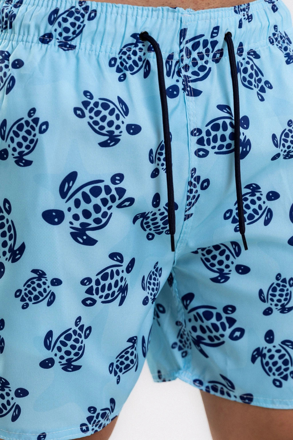 Short Elastano Búzios — Azul claro