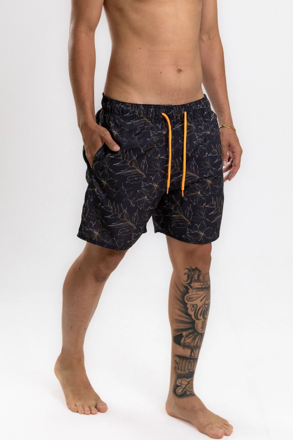 Short Elastano Cancún — Preto