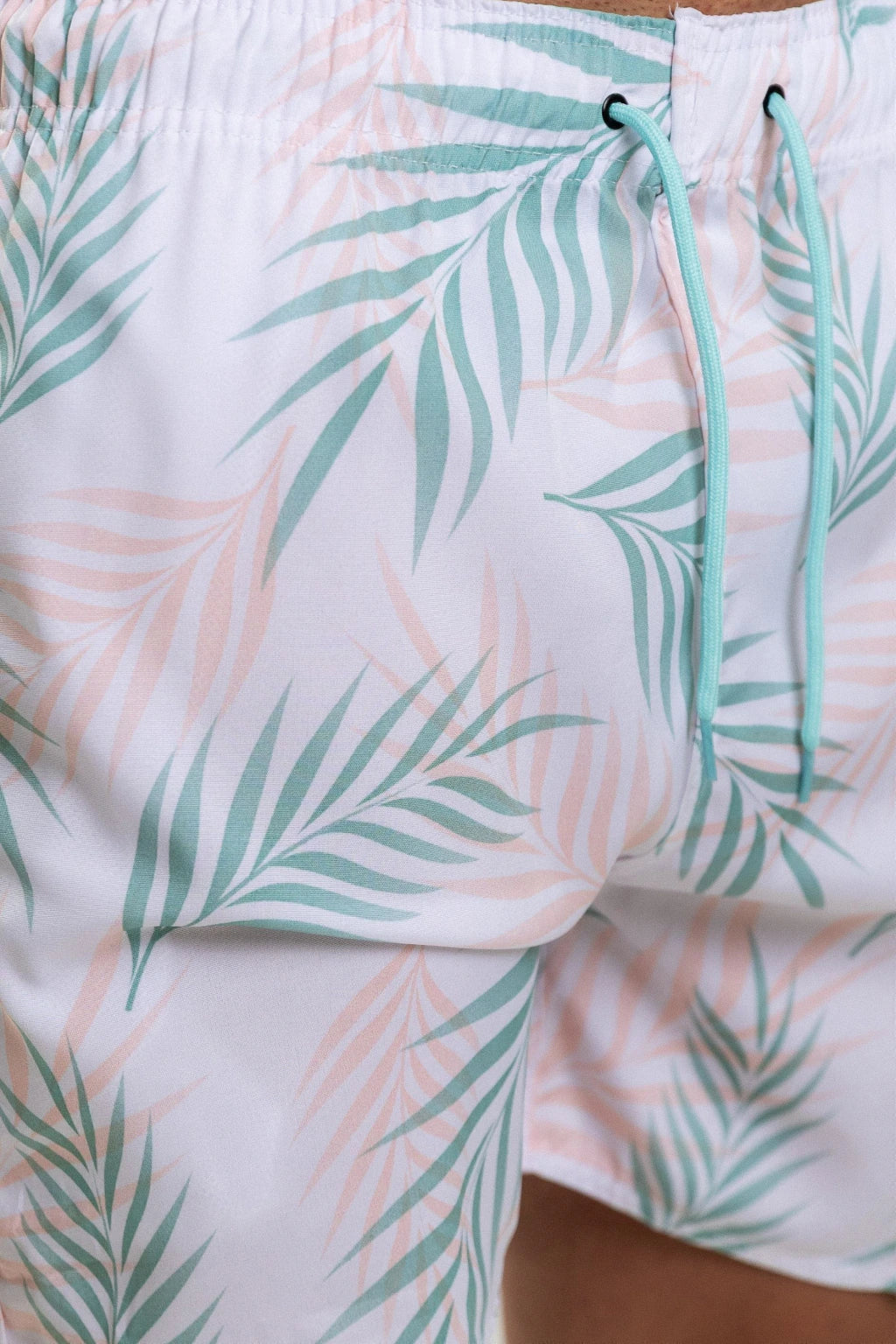 Short Elastano Caribe — Branco