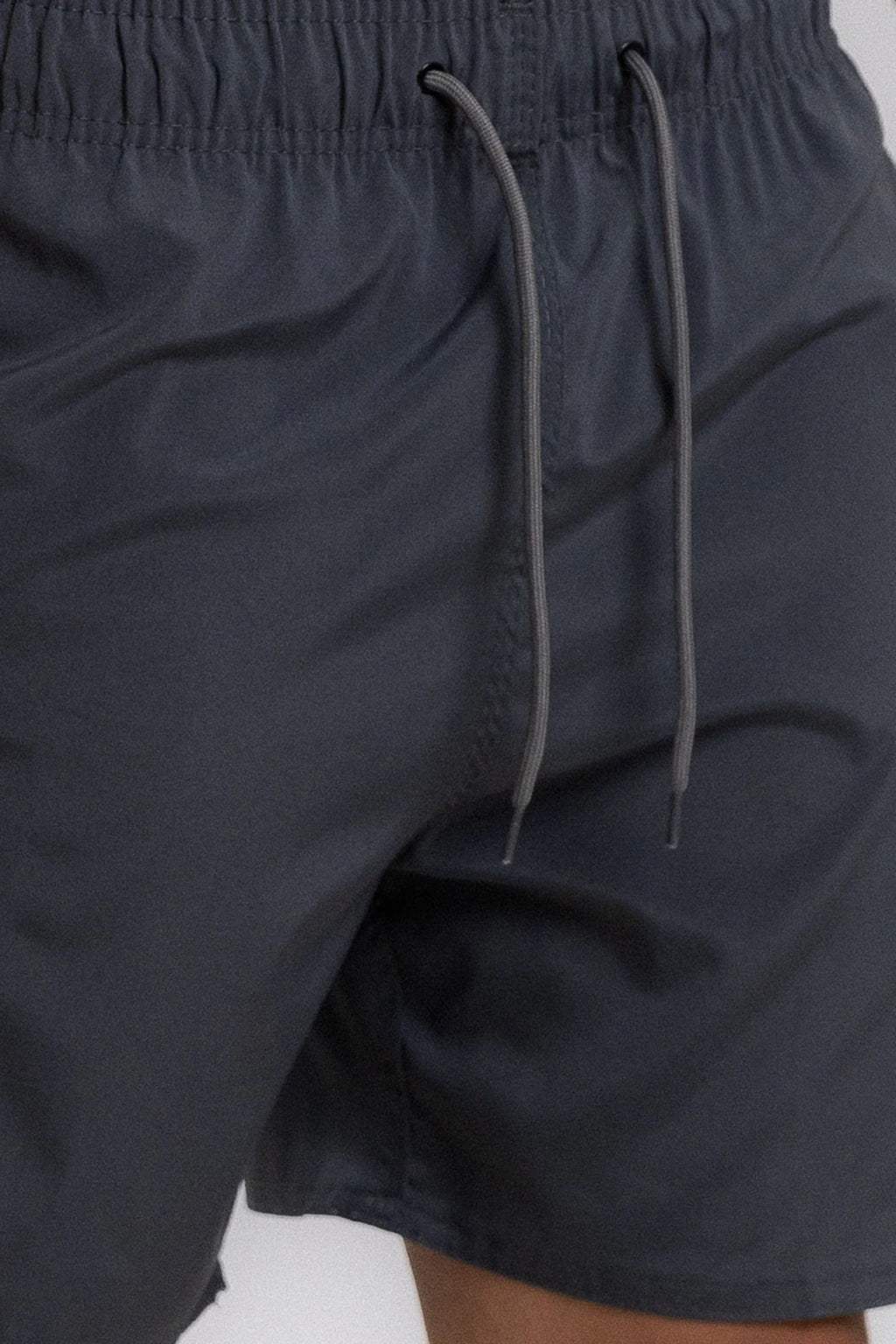 Short Elastano Chumbo — Chumbo