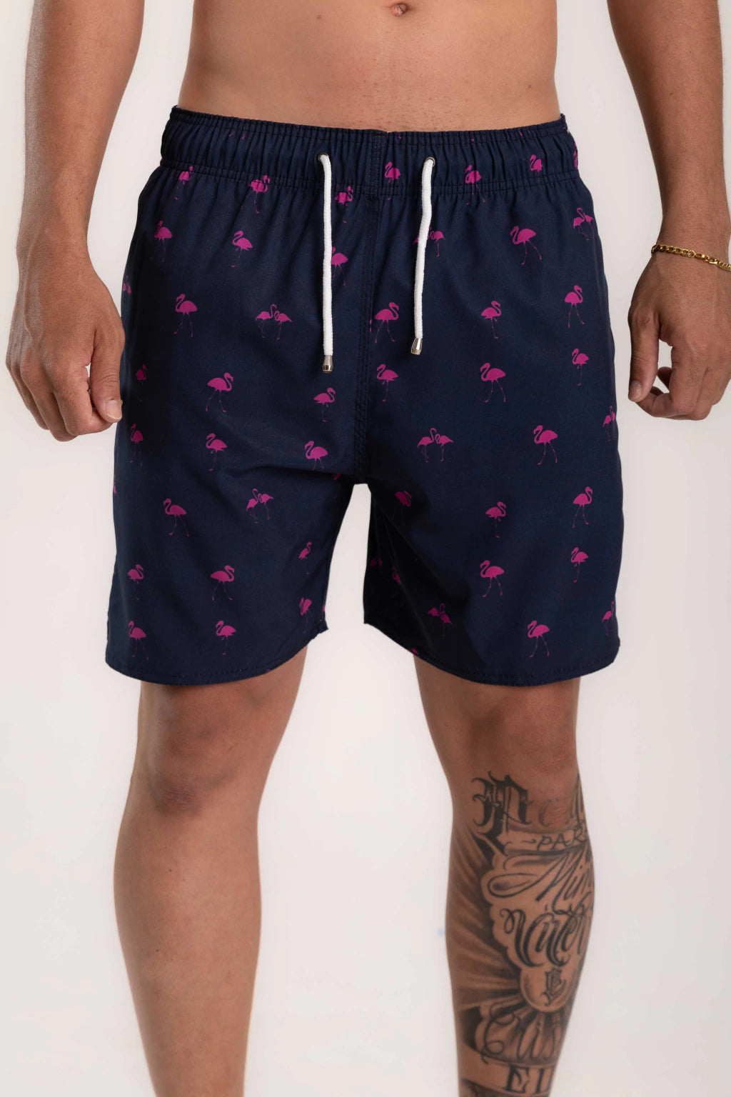 Short Elastano Flamingo — Azul