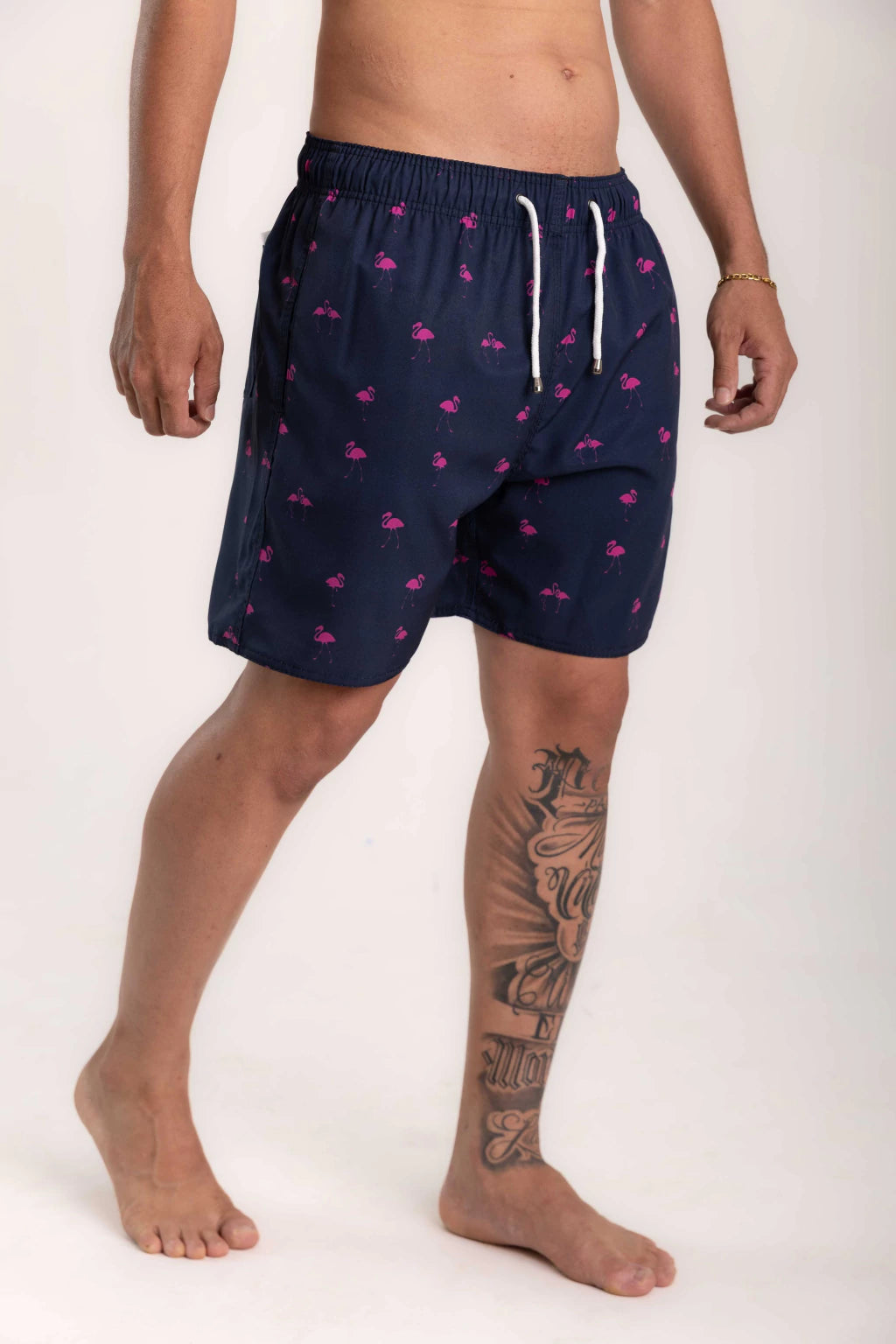 Short Elastano Flamingo — Azul