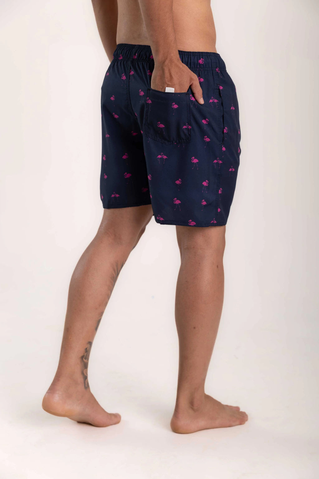 Short Elastano Flamingo — Azul
