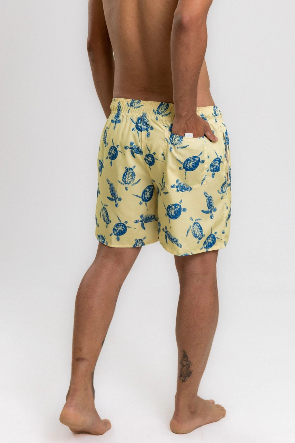 Short Elastano Noronha — Amarelo