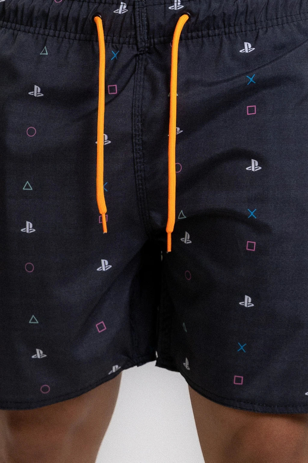 Short Elastano Playstation — Preto