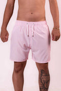 Short Elastano Rosa Bebê — Rosa