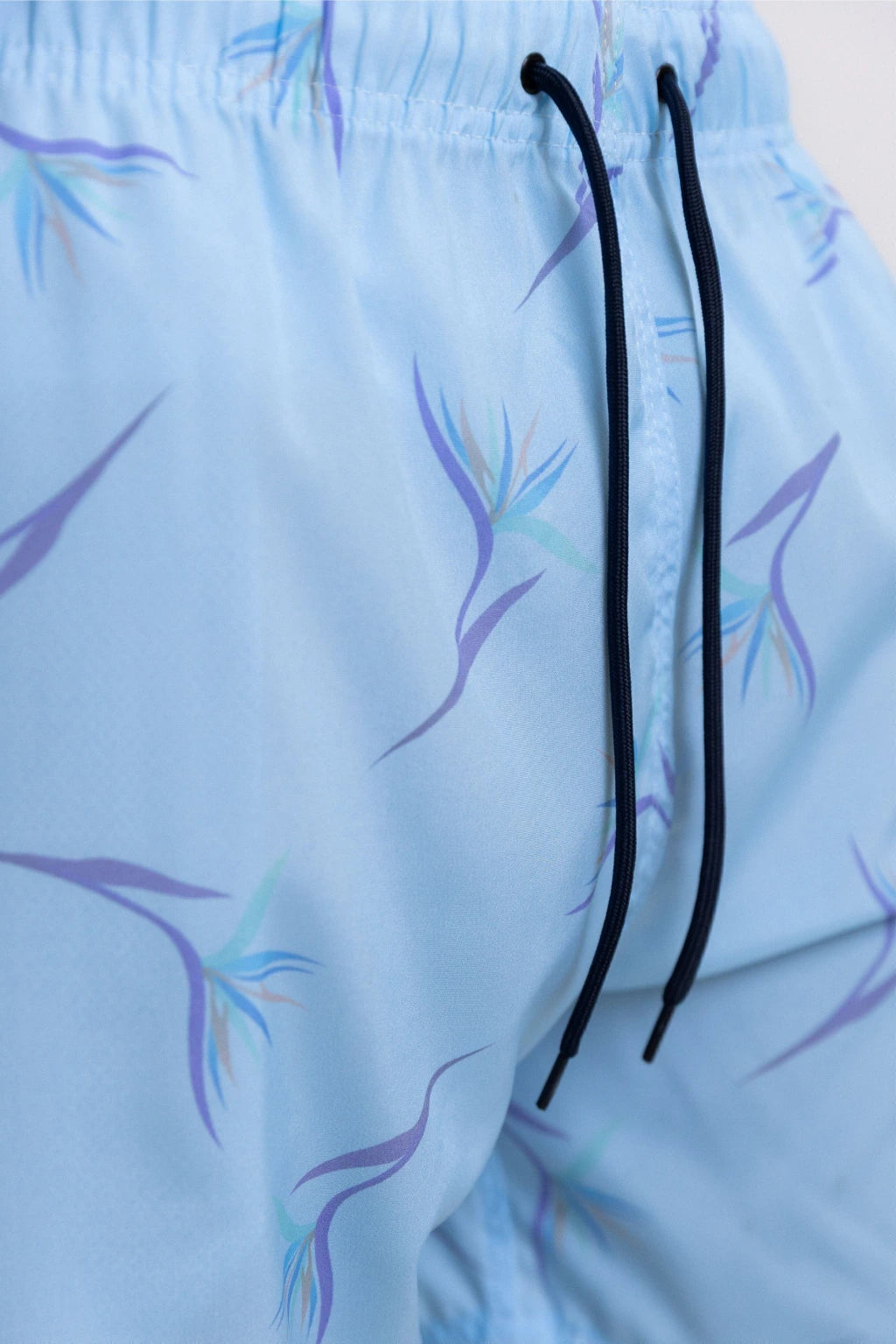 Short Elastano Santorine — Azul claro