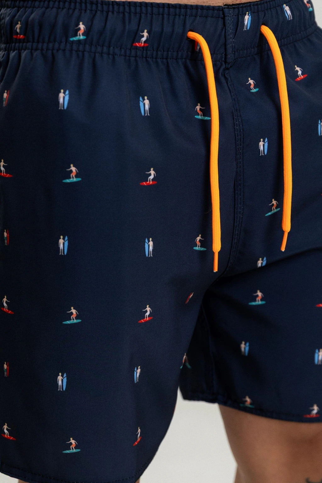 Short Elastano Surfista — Azul marinho